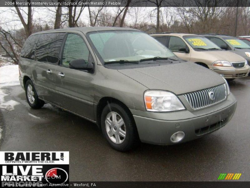 Spruce Green Metallic / Pebble 2004 Mercury Monterey Luxury