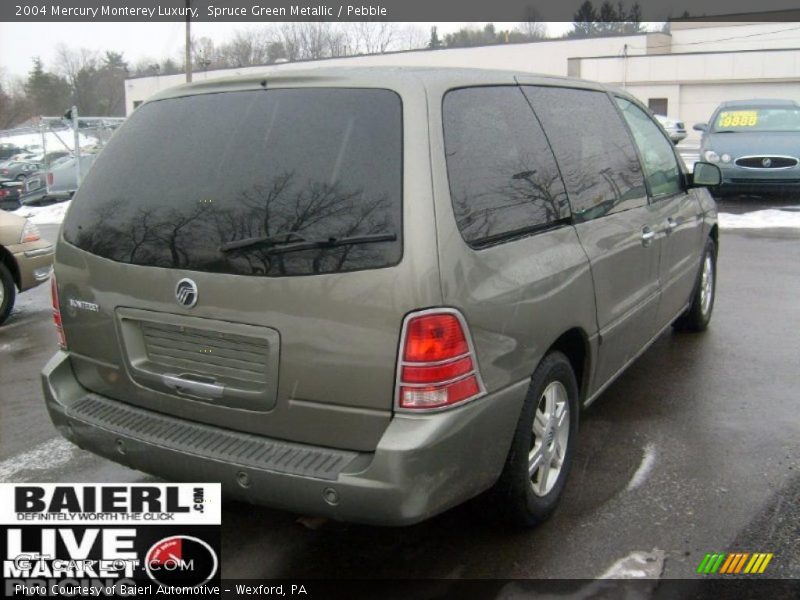 Spruce Green Metallic / Pebble 2004 Mercury Monterey Luxury