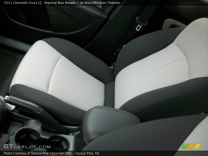 Imperial Blue Metallic / Jet Black/Medium Titanium 2011 Chevrolet Cruze LS