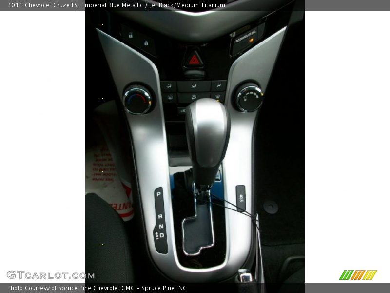 Imperial Blue Metallic / Jet Black/Medium Titanium 2011 Chevrolet Cruze LS