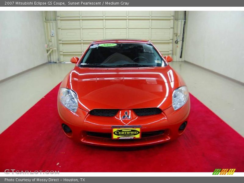 Sunset Pearlescent / Medium Gray 2007 Mitsubishi Eclipse GS Coupe