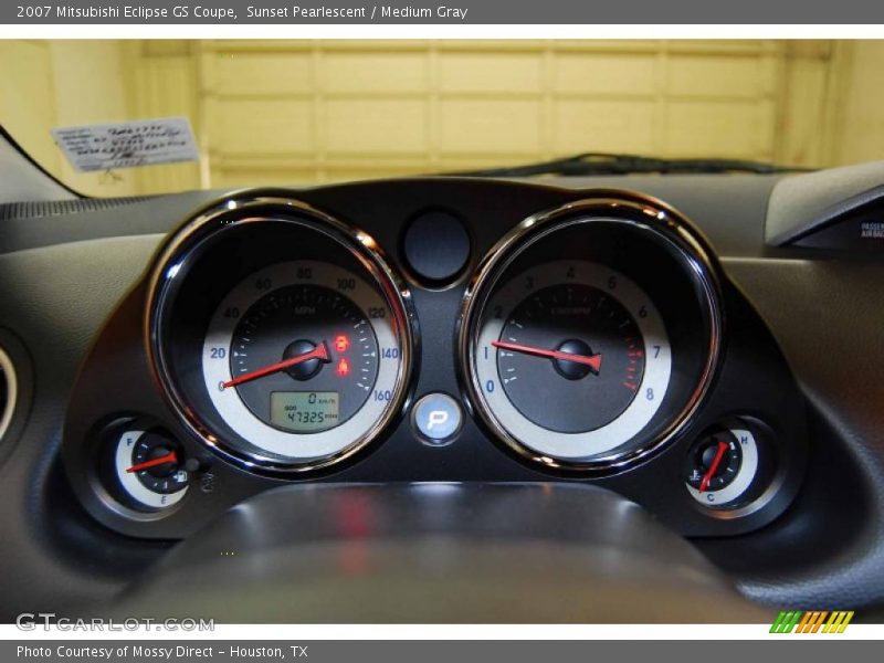 Sunset Pearlescent / Medium Gray 2007 Mitsubishi Eclipse GS Coupe