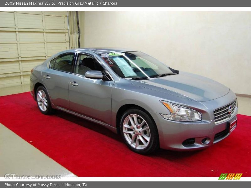 Precision Gray Metallic / Charcoal 2009 Nissan Maxima 3.5 S