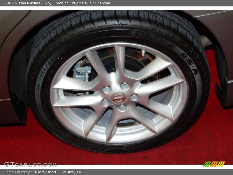 Precision Gray Metallic / Charcoal 2009 Nissan Maxima 3.5 S