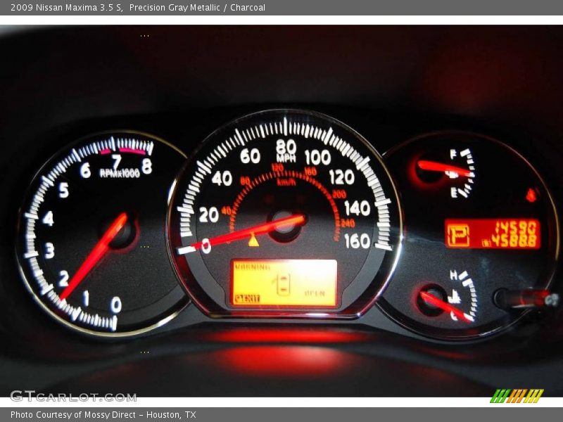 Precision Gray Metallic / Charcoal 2009 Nissan Maxima 3.5 S