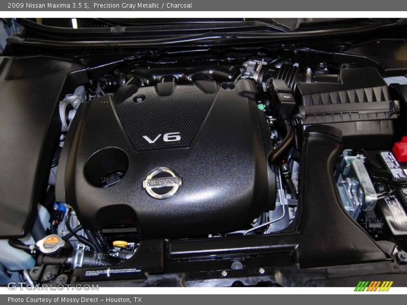 Precision Gray Metallic / Charcoal 2009 Nissan Maxima 3.5 S