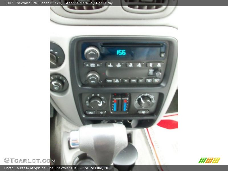 Graphite Metallic / Light Gray 2007 Chevrolet TrailBlazer LS 4x4