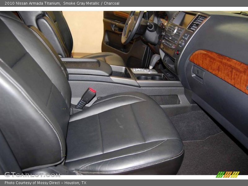  2010 Armada Titanium Charcoal Interior