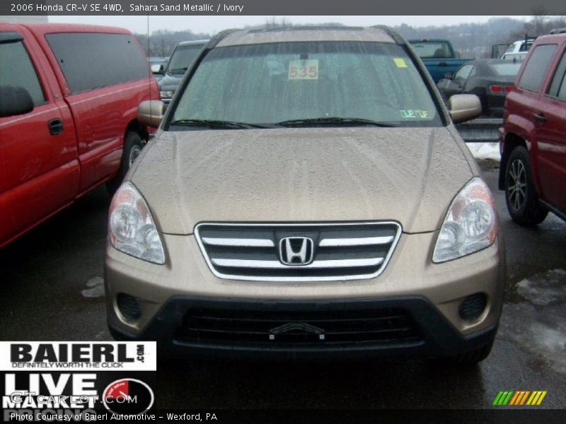 Sahara Sand Metallic / Ivory 2006 Honda CR-V SE 4WD