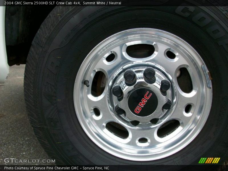 Summit White / Neutral 2004 GMC Sierra 2500HD SLT Crew Cab 4x4