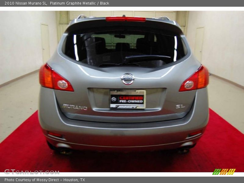 Platinum Graphite Metallic / Black 2010 Nissan Murano SL