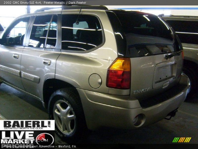 Pewter Metallic / Dark Pewter 2002 GMC Envoy SLE 4x4