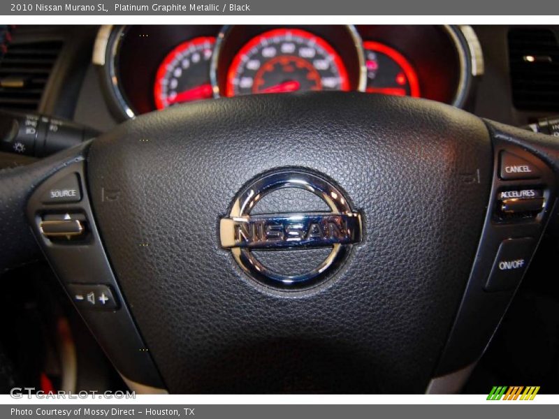 Platinum Graphite Metallic / Black 2010 Nissan Murano SL