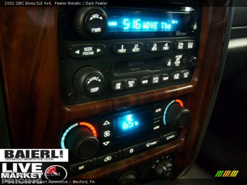 Pewter Metallic / Dark Pewter 2002 GMC Envoy SLE 4x4