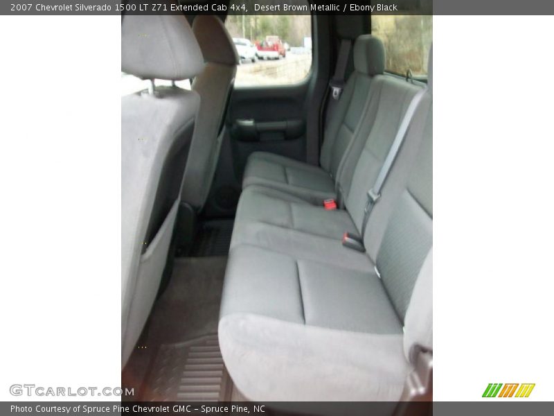 Desert Brown Metallic / Ebony Black 2007 Chevrolet Silverado 1500 LT Z71 Extended Cab 4x4