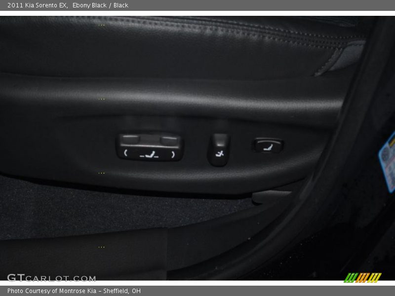 Ebony Black / Black 2011 Kia Sorento EX