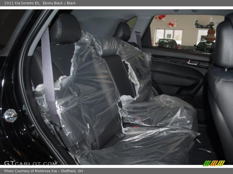 Ebony Black / Black 2011 Kia Sorento EX