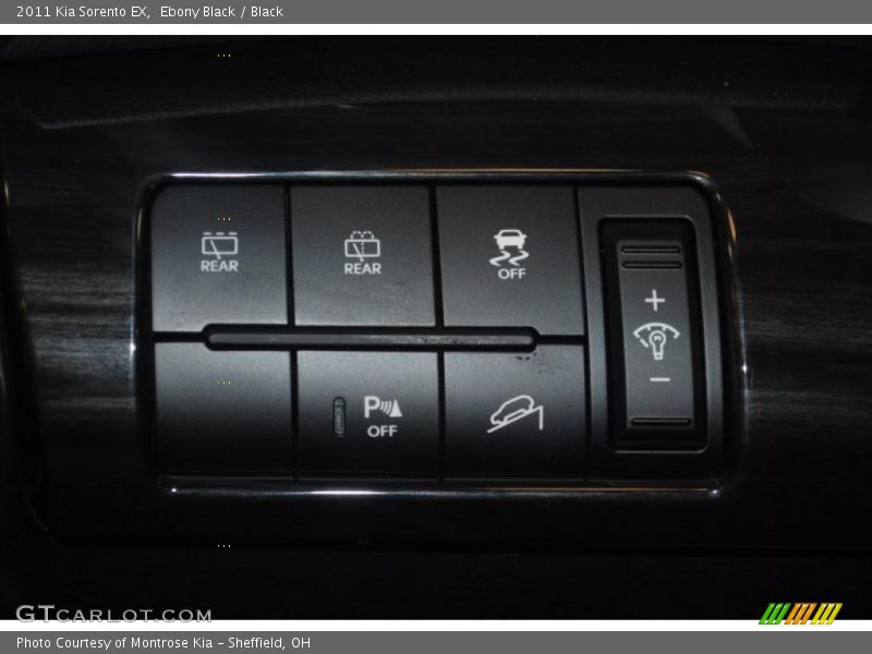 Ebony Black / Black 2011 Kia Sorento EX