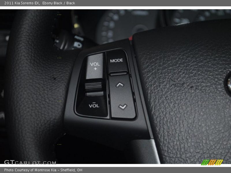 Ebony Black / Black 2011 Kia Sorento EX