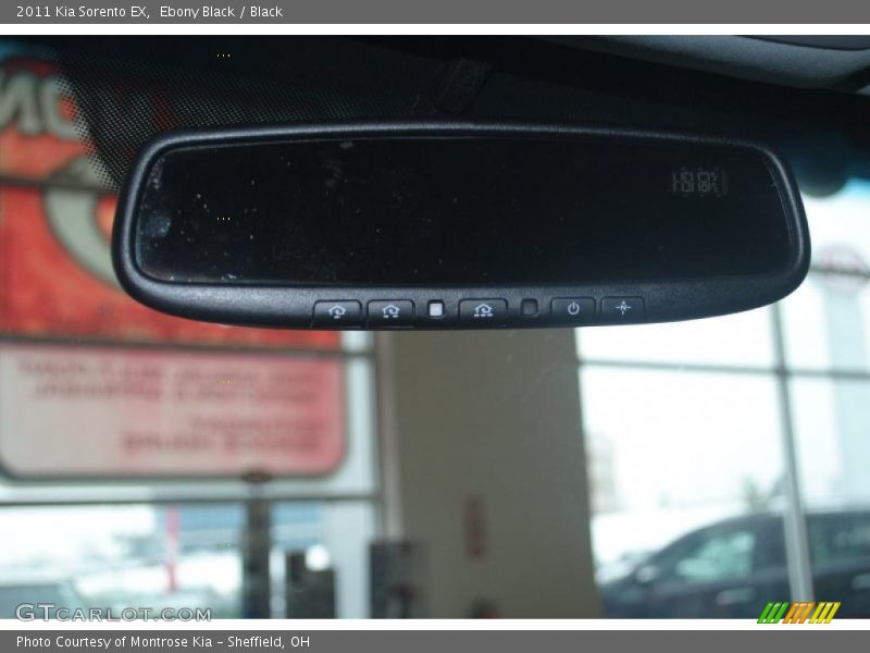 Ebony Black / Black 2011 Kia Sorento EX