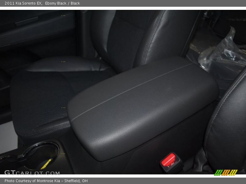 Ebony Black / Black 2011 Kia Sorento EX