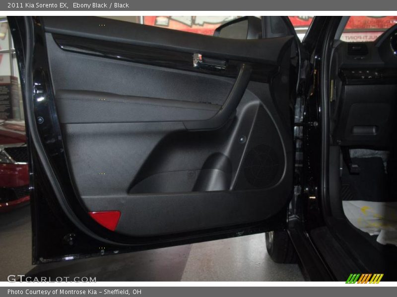 Ebony Black / Black 2011 Kia Sorento EX