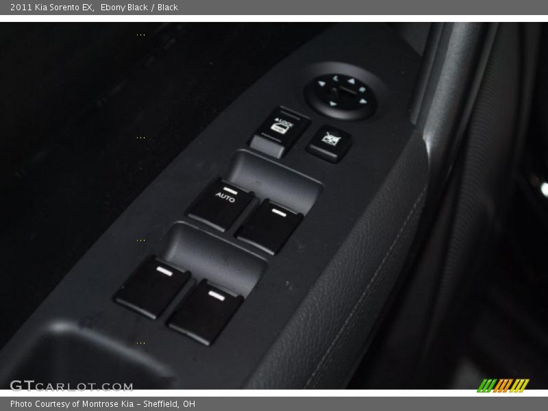 Ebony Black / Black 2011 Kia Sorento EX