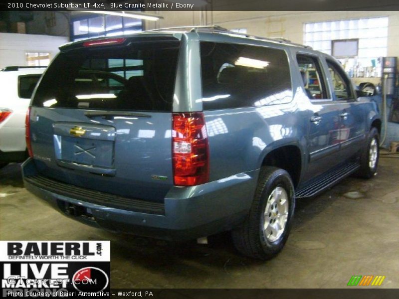 Blue Granite Metallic / Ebony 2010 Chevrolet Suburban LT 4x4