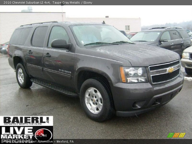 Taupe Gray Metallic / Ebony 2010 Chevrolet Suburban LS 4x4