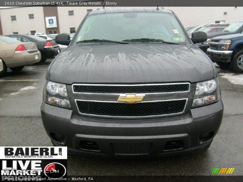 Taupe Gray Metallic / Ebony 2010 Chevrolet Suburban LS 4x4