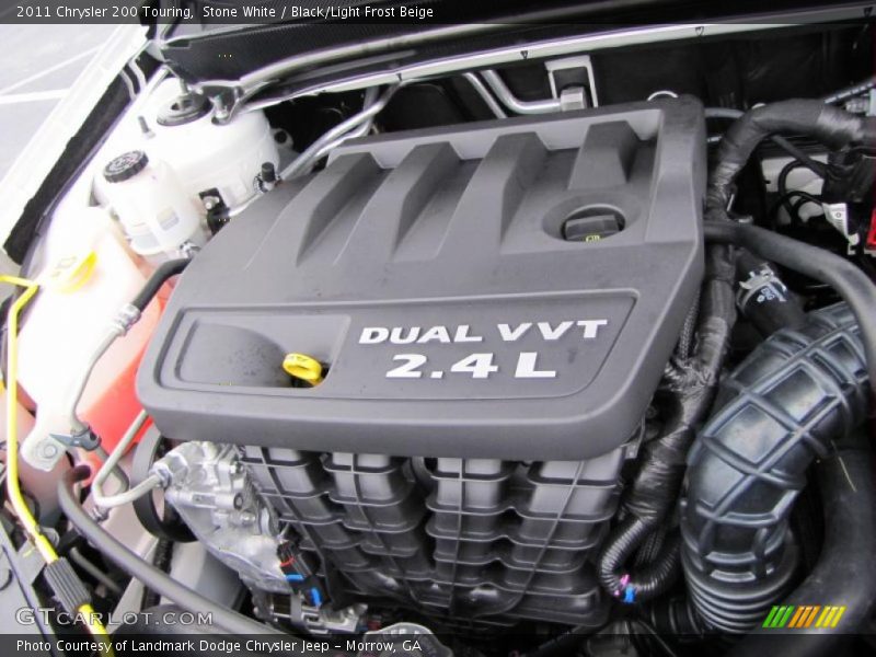  2011 200 Touring Engine - 2.4 Liter DOHC 16-Valve Dual VVT 4 Cylinder