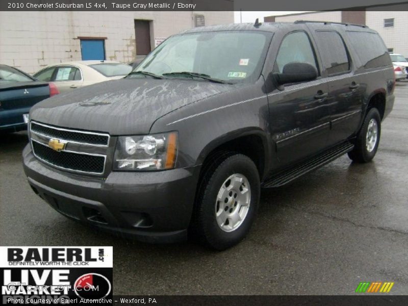 Taupe Gray Metallic / Ebony 2010 Chevrolet Suburban LS 4x4