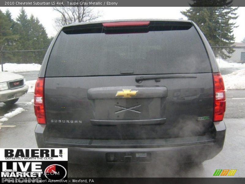 Taupe Gray Metallic / Ebony 2010 Chevrolet Suburban LS 4x4