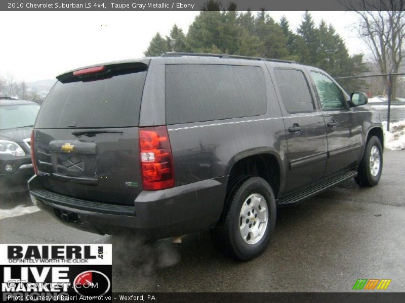 Taupe Gray Metallic / Ebony 2010 Chevrolet Suburban LS 4x4