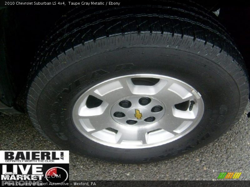 Taupe Gray Metallic / Ebony 2010 Chevrolet Suburban LS 4x4