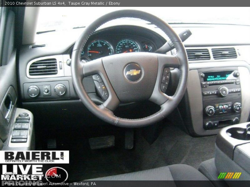 Taupe Gray Metallic / Ebony 2010 Chevrolet Suburban LS 4x4