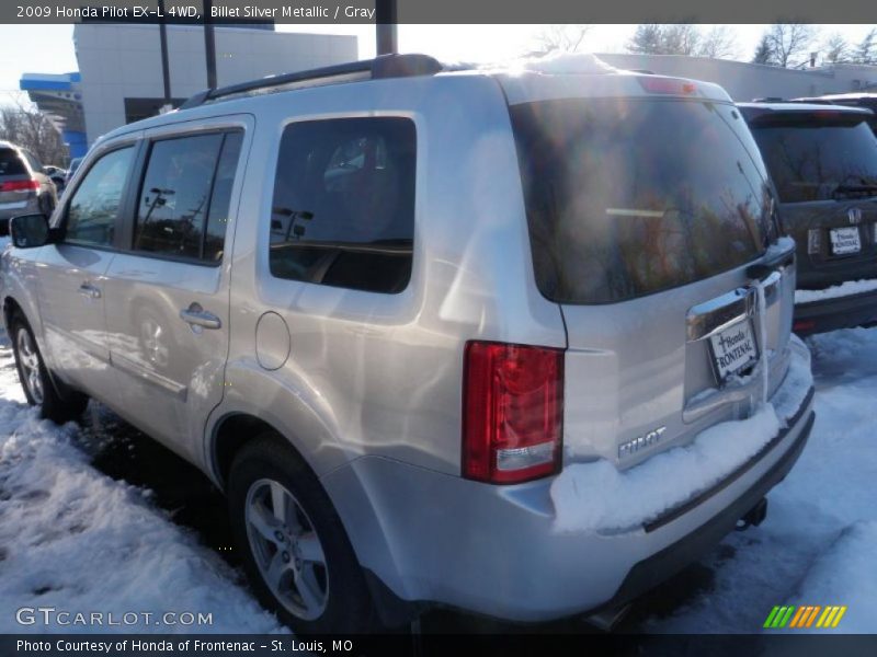 Billet Silver Metallic / Gray 2009 Honda Pilot EX-L 4WD