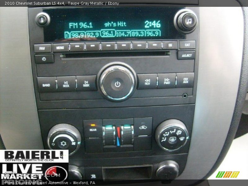 Taupe Gray Metallic / Ebony 2010 Chevrolet Suburban LS 4x4