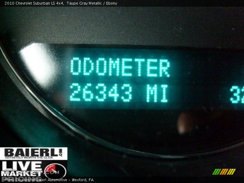 Taupe Gray Metallic / Ebony 2010 Chevrolet Suburban LS 4x4