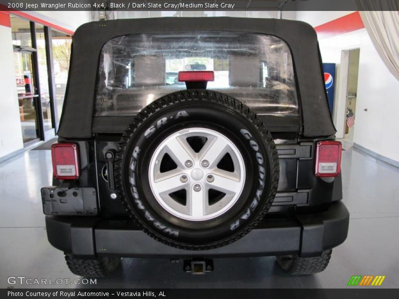 Black / Dark Slate Gray/Medium Slate Gray 2008 Jeep Wrangler Rubicon 4x4