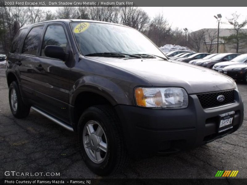 Dark Shadow Grey Metallic / Medium Dark Flint 2003 Ford Escape XLS