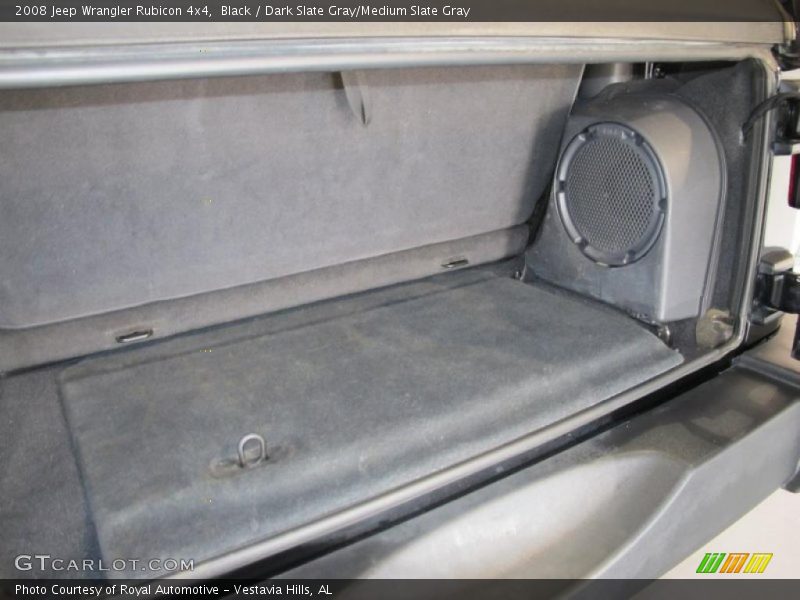 Black / Dark Slate Gray/Medium Slate Gray 2008 Jeep Wrangler Rubicon 4x4