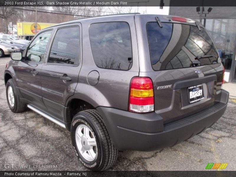 Dark Shadow Grey Metallic / Medium Dark Flint 2003 Ford Escape XLS