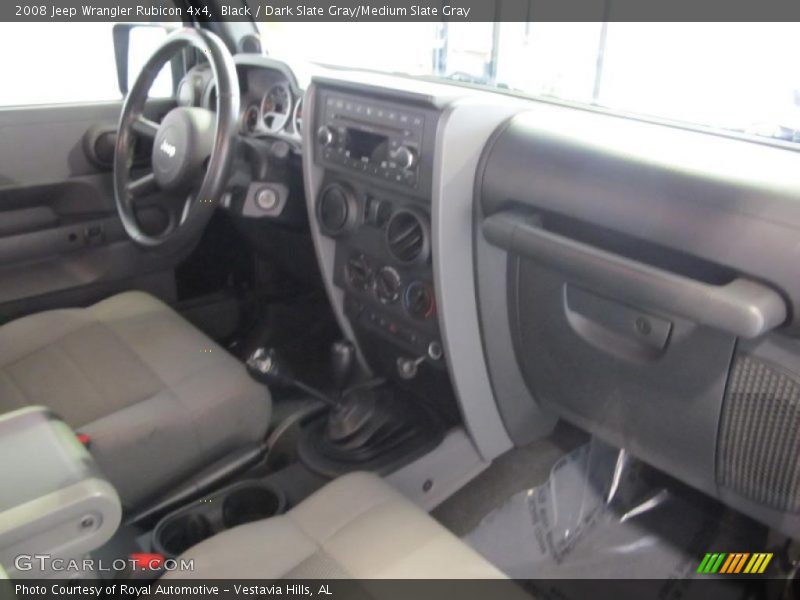 Black / Dark Slate Gray/Medium Slate Gray 2008 Jeep Wrangler Rubicon 4x4