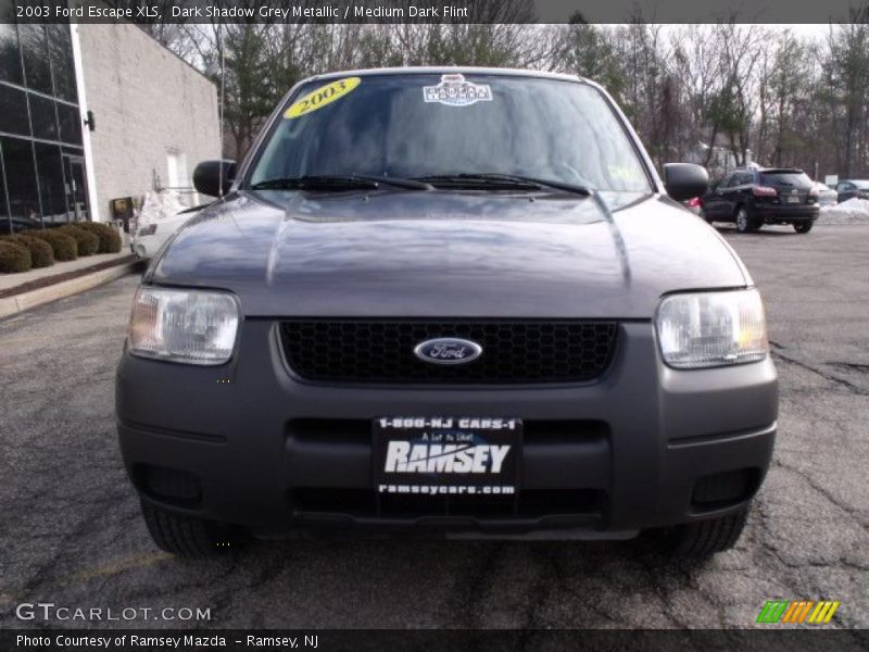 Dark Shadow Grey Metallic / Medium Dark Flint 2003 Ford Escape XLS