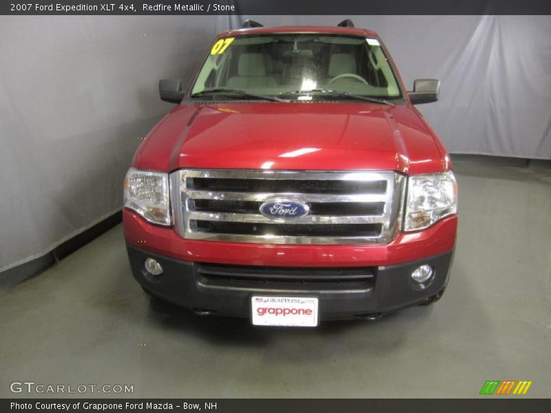 Redfire Metallic / Stone 2007 Ford Expedition XLT 4x4