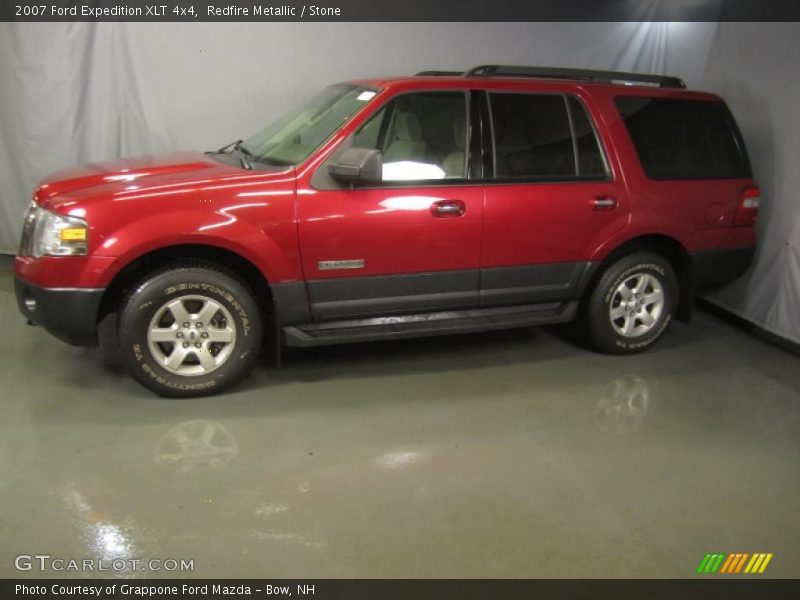 Redfire Metallic / Stone 2007 Ford Expedition XLT 4x4