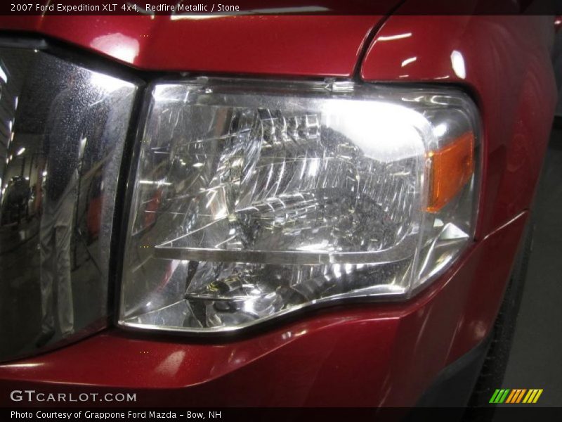 Redfire Metallic / Stone 2007 Ford Expedition XLT 4x4