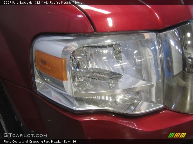 Redfire Metallic / Stone 2007 Ford Expedition XLT 4x4