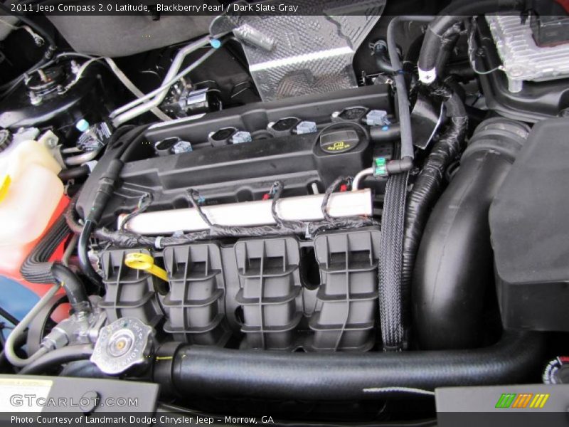 Blackberry Pearl / Dark Slate Gray 2011 Jeep Compass 2.0 Latitude